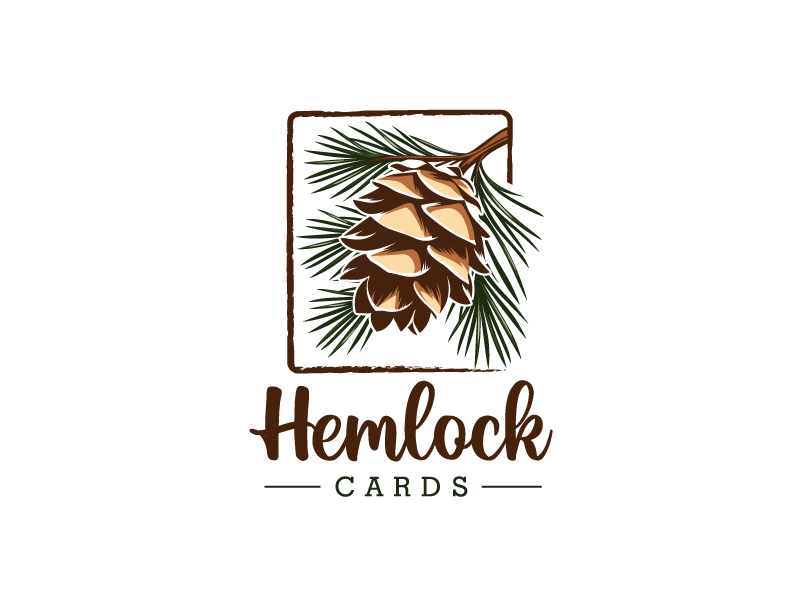 Logo Design by Dream Logo Design for Hemlock Cards | Design #37769402