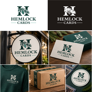 Logo Design by N83touchthesky for Hemlock Cards | Design: #37766099