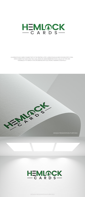 Design de Logo par zebronicgraphic pour Hemlock Cards | Design : #37766375