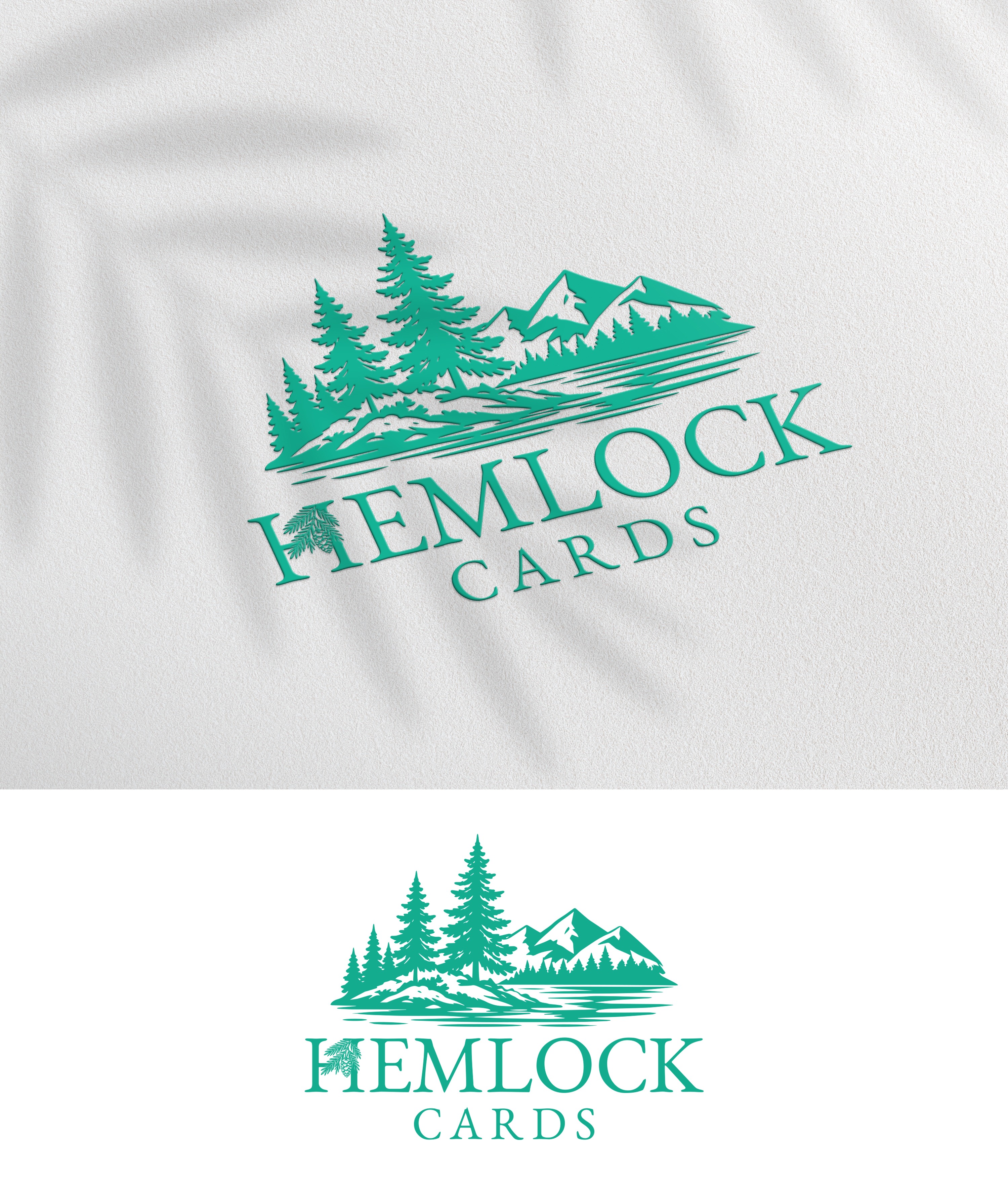 Logo Design by Impressive Designs for Hemlock Cards | Design #37765528