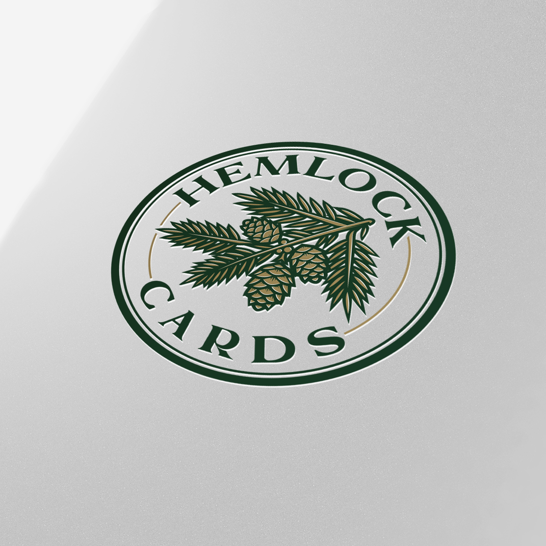 Logo Design by ares_h1 for Hemlock Cards | Design #37769910
