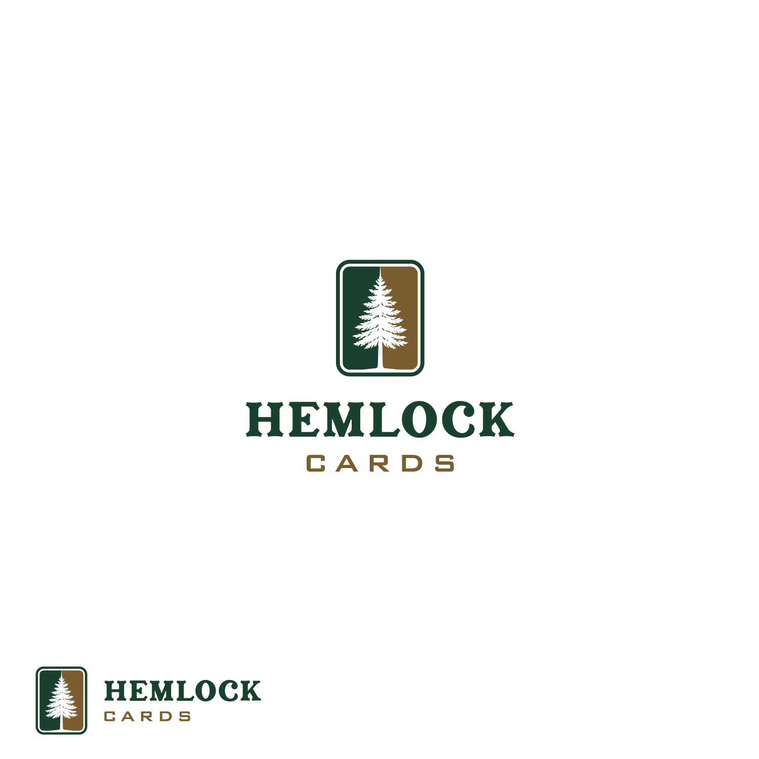 Logo Design by EnaGraph for Hemlock Cards | Design #37773380