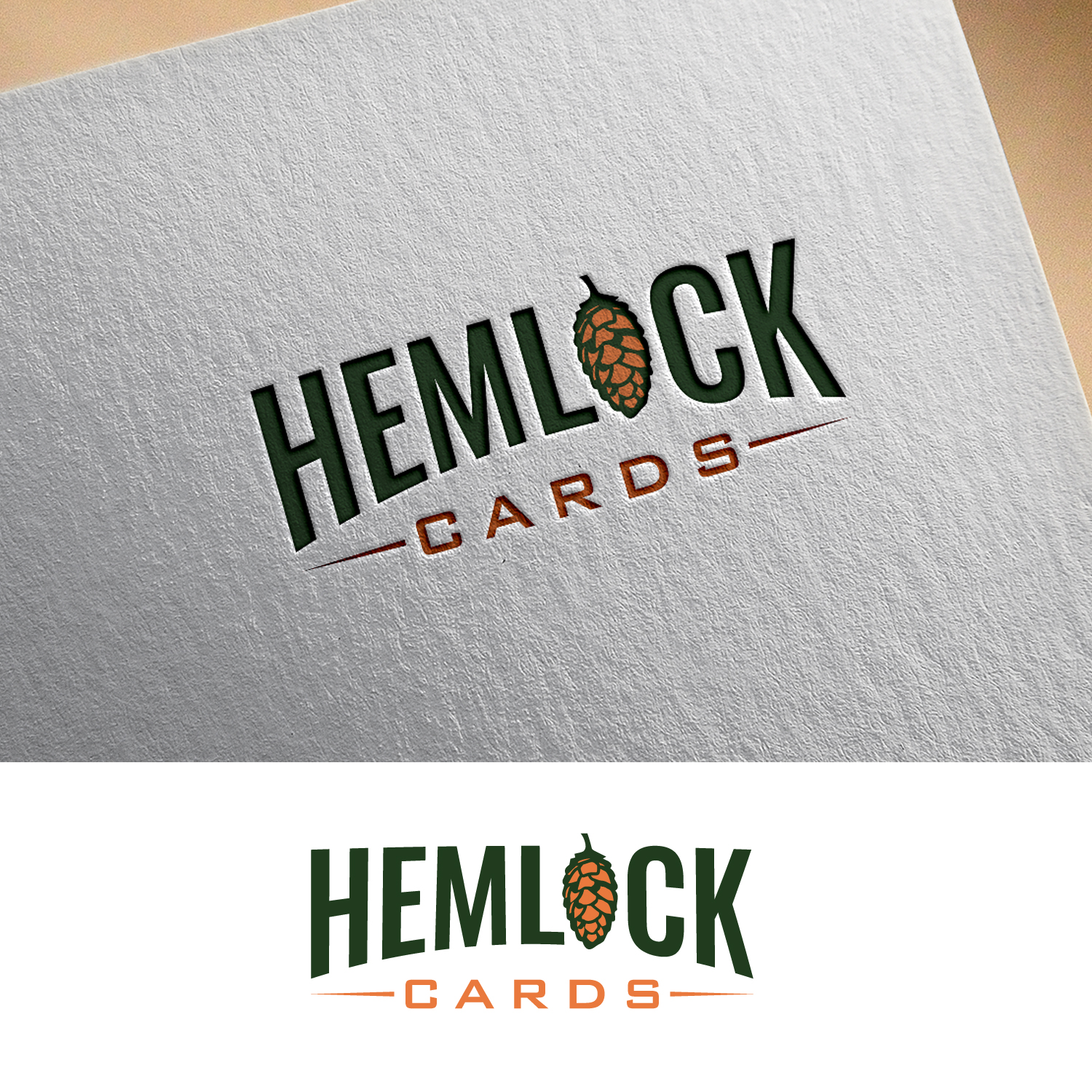 Logo Design by EnaGraph for Hemlock Cards | Design #37773503