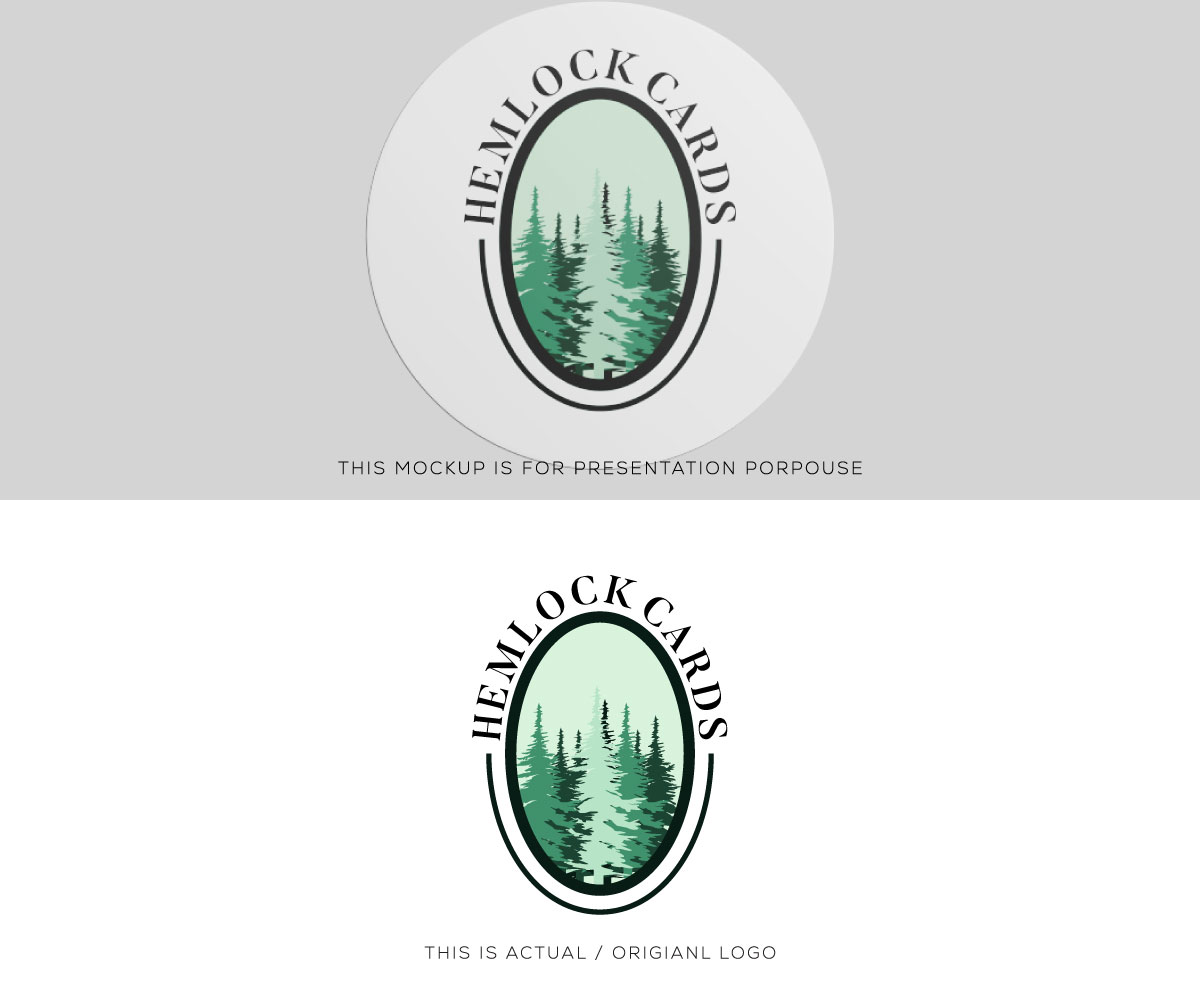Logo Design by Ansh Design for Hemlock Cards | Design #37765710