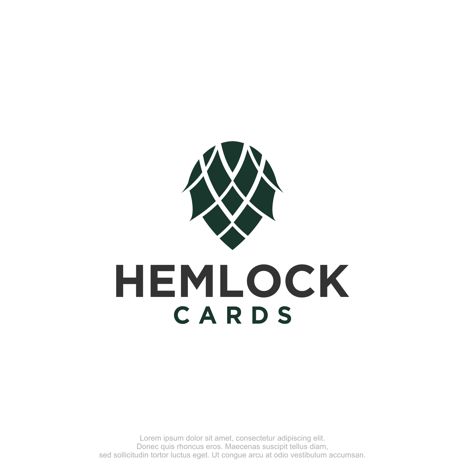 Logo Design by M.Syaiful Huda for Hemlock Cards | Design #37764613