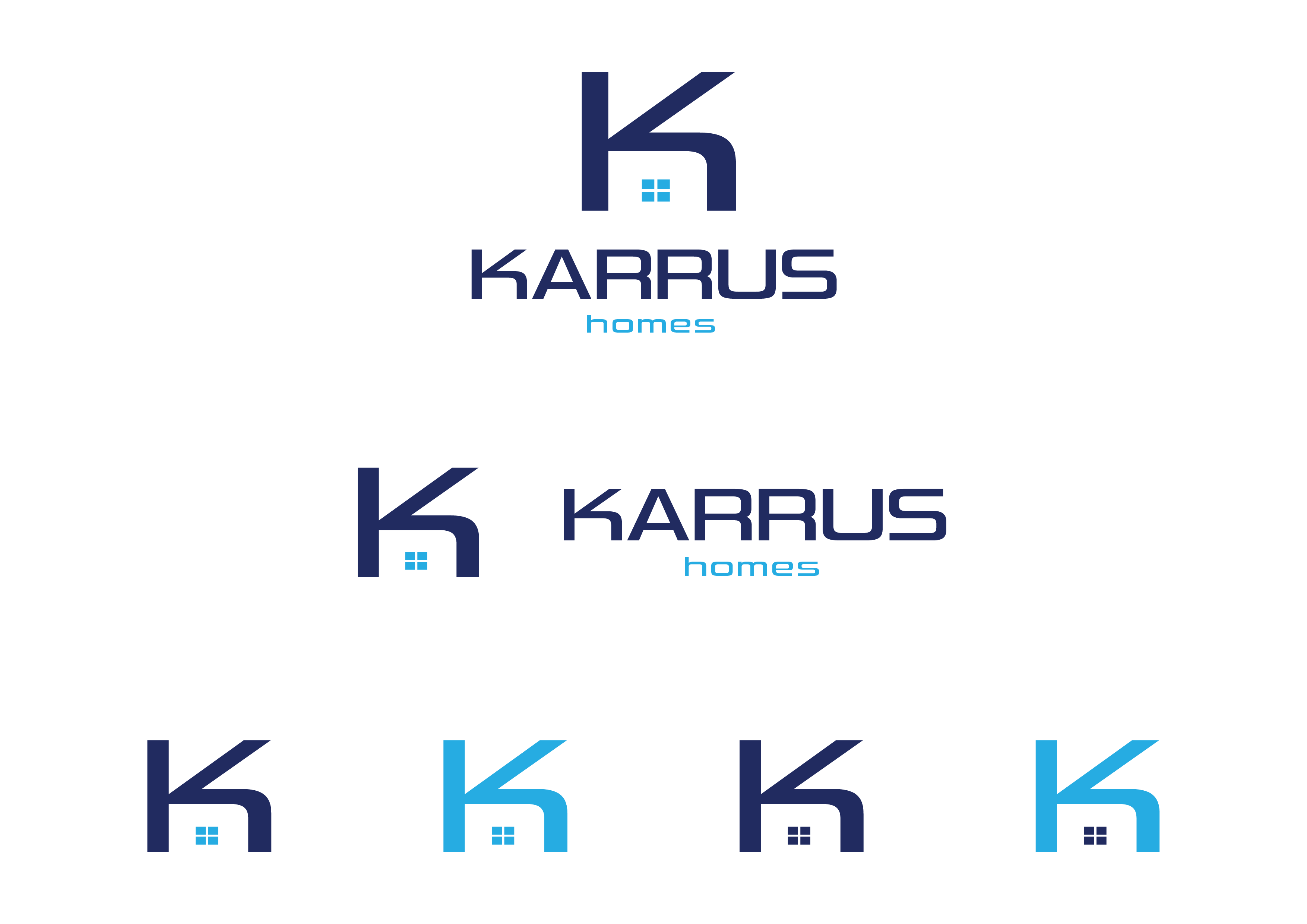 Logo Design by Eli Nelson for Karrus Homes | Design #37773792