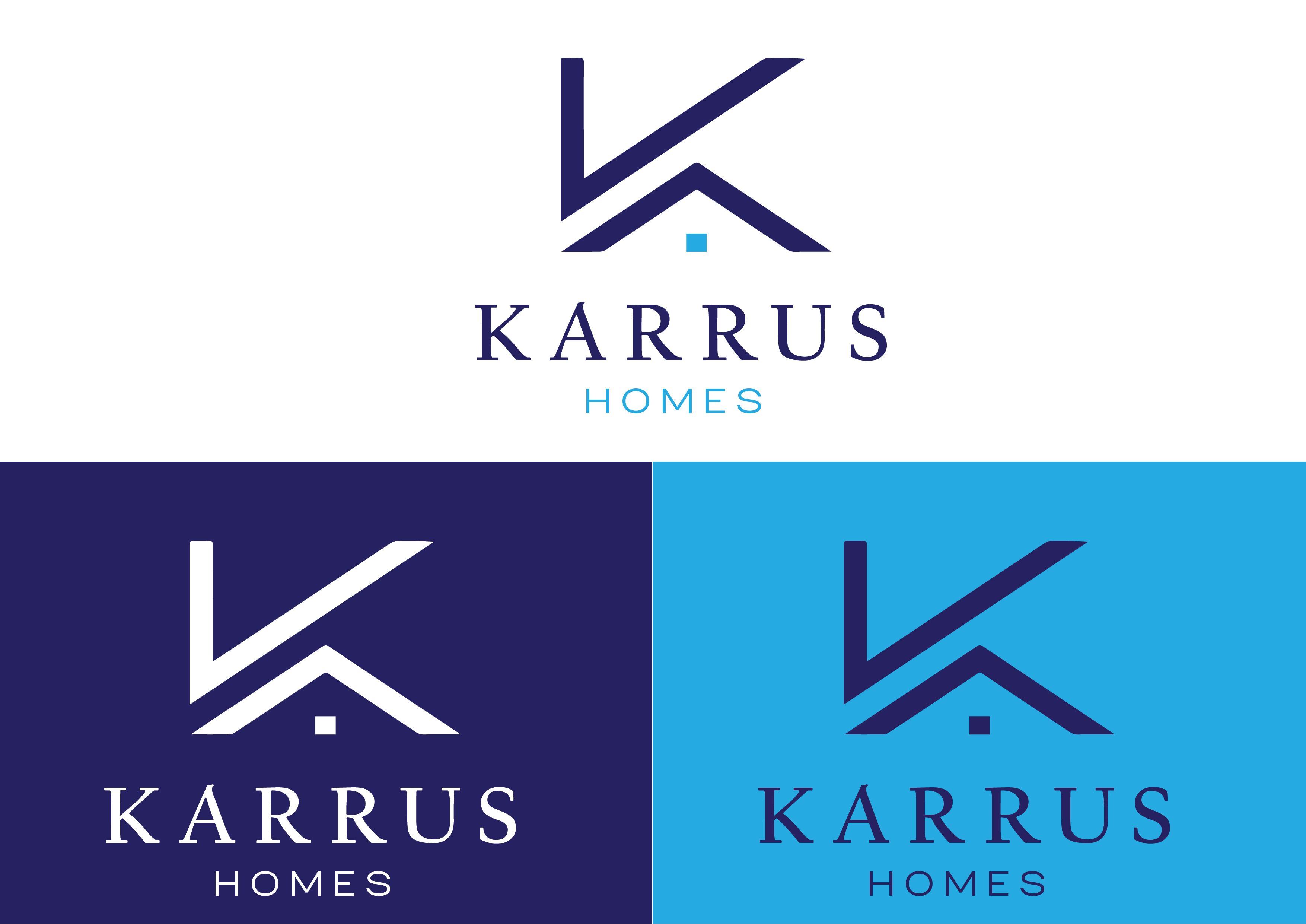 Logo Design by Eli Nelson for Karrus Homes | Design #37776459