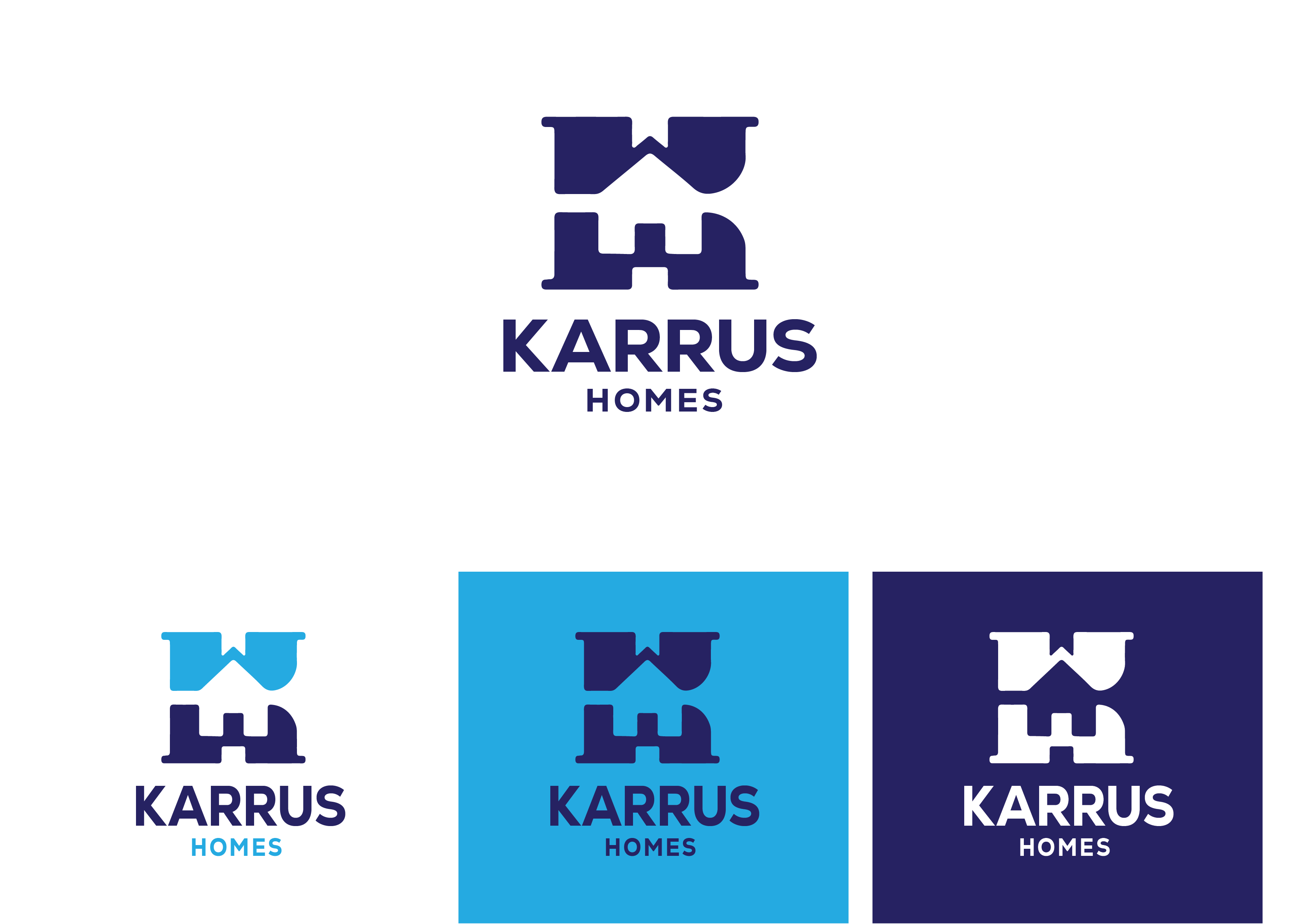 Logo Design by Eli Nelson for Karrus Homes | Design #37777499