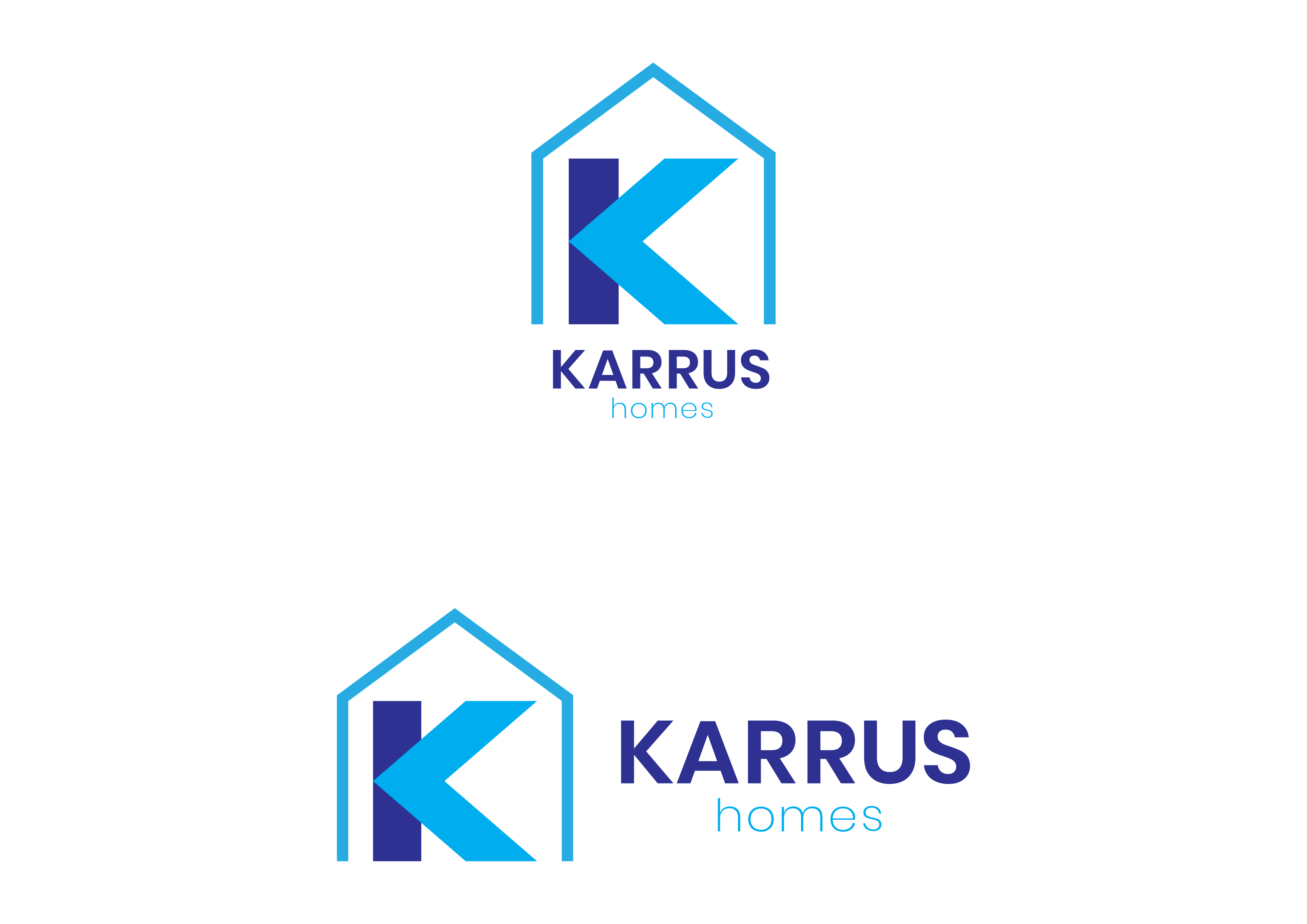 Logo Design by Eli Nelson for Karrus Homes | Design #37802193
