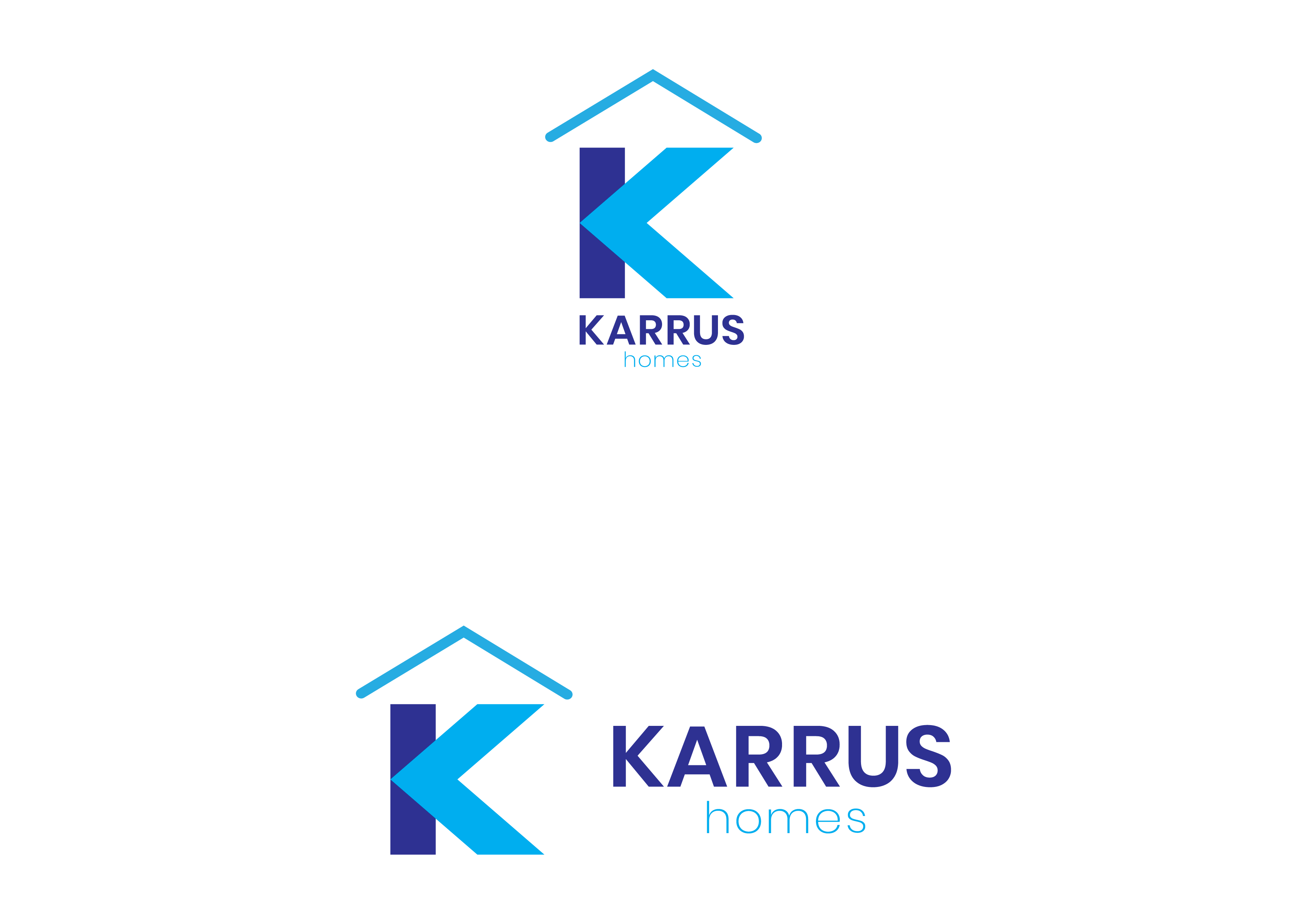 Logo Design by Eli Nelson for Karrus Homes | Design #37802194