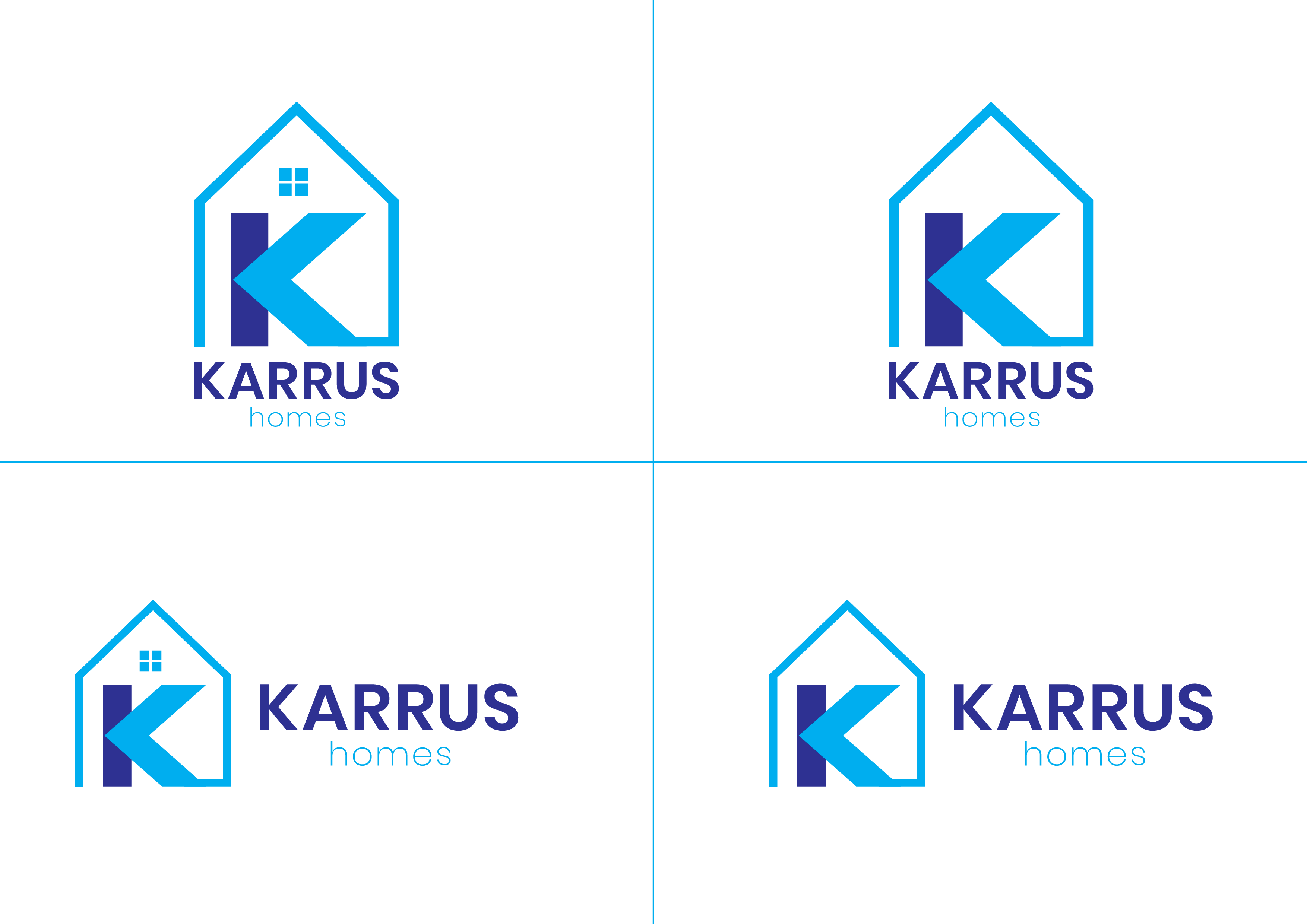Logo Design by Eli Nelson for Karrus Homes | Design #37802195