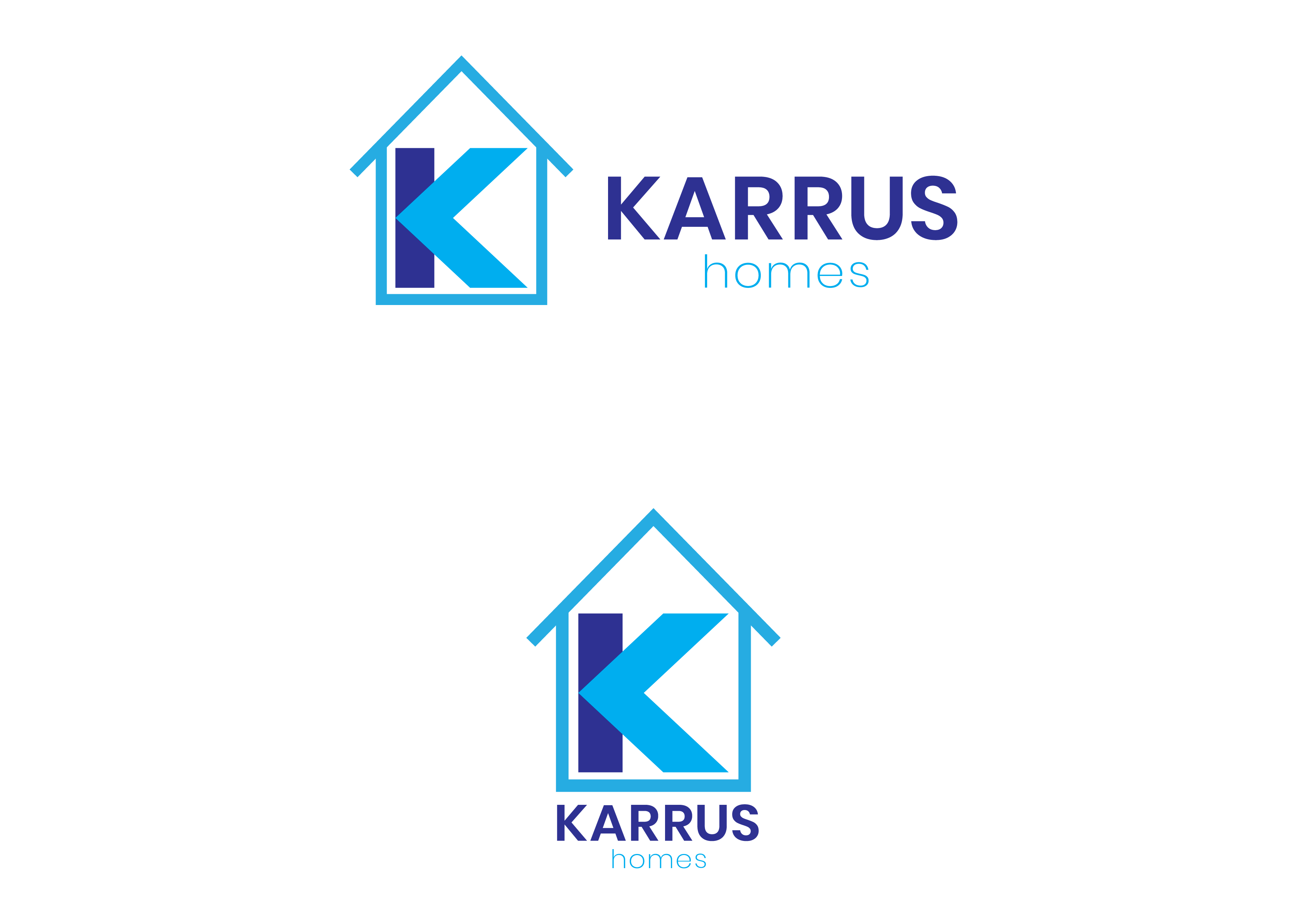 Logo Design by Eli Nelson for Karrus Homes | Design #37804606