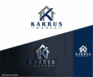 Logo Design by alkaline for Karrus Homes | Design: #37769458