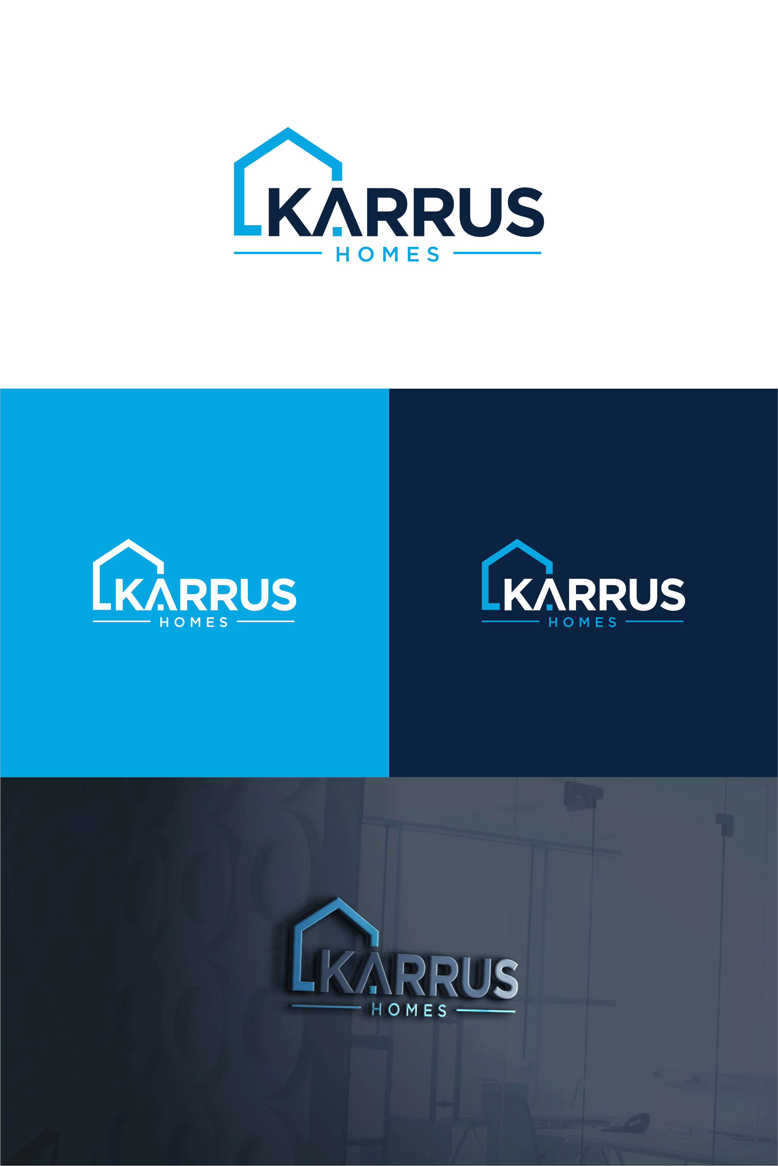Logo Design by ndra for Karrus Homes | Design #37771150