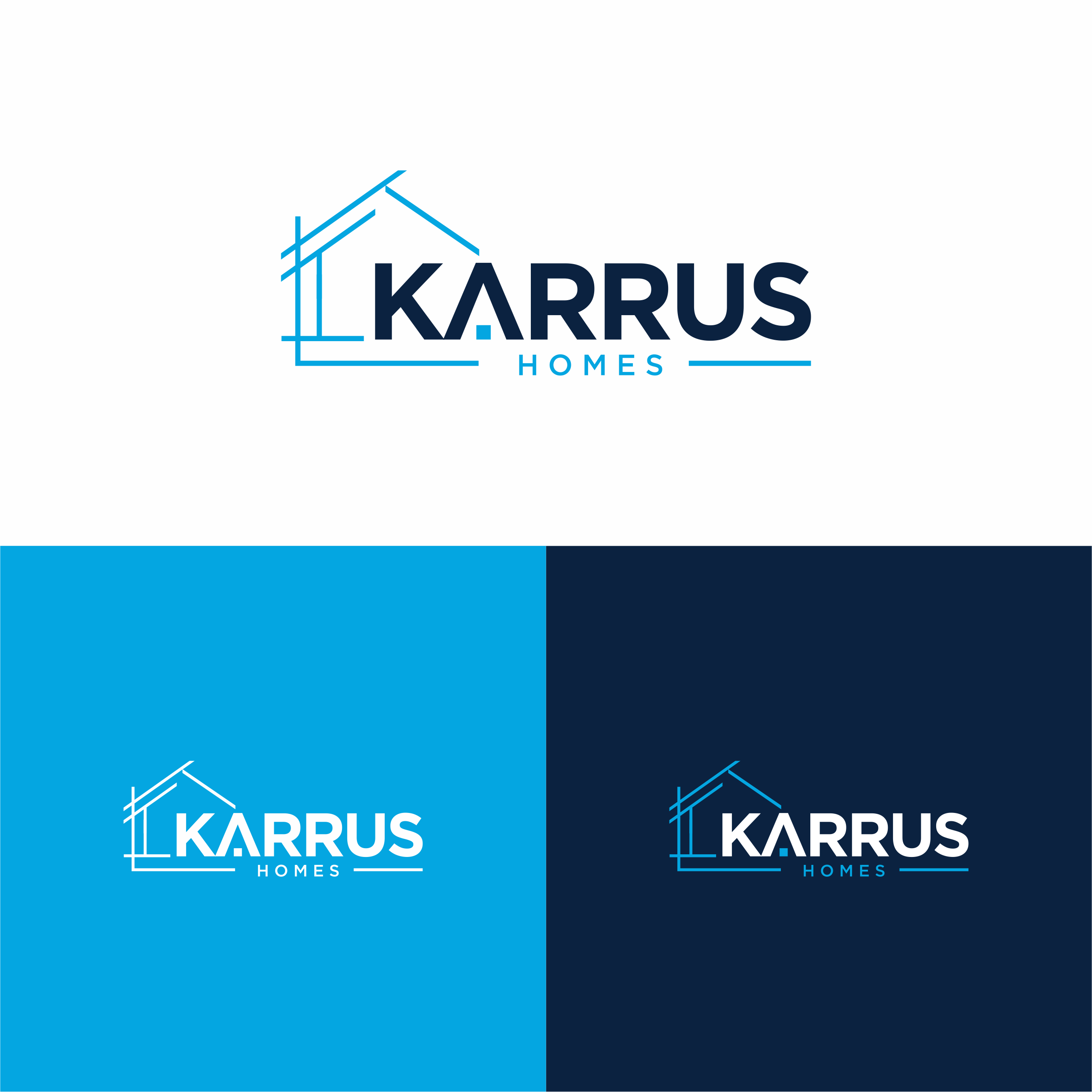 Logo Design by ndra for Karrus Homes | Design #37771168