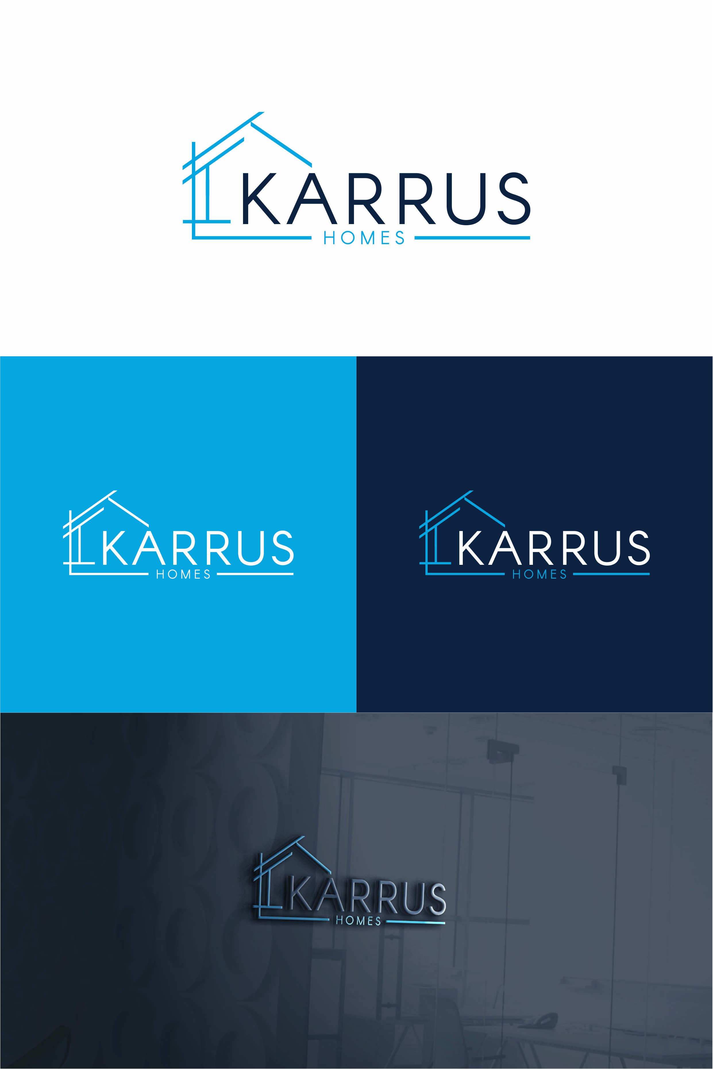 Logo Design by ndra for Karrus Homes | Design #37771169