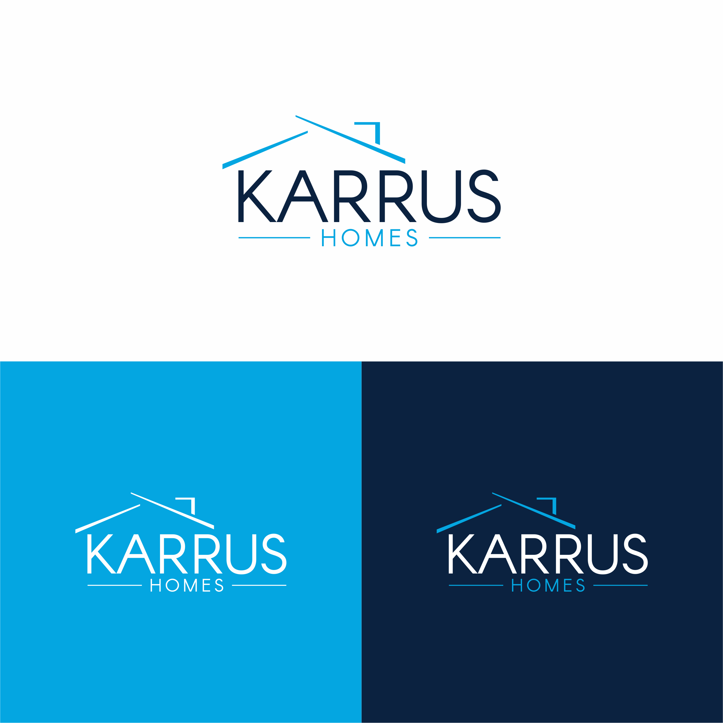 Logo Design by ndra for Karrus Homes | Design #37771176