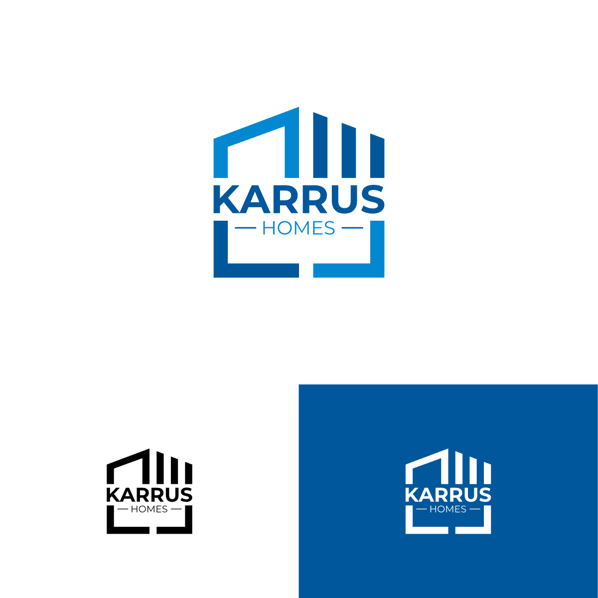 Logo Design by Heiwa Sign for Karrus Homes | Design #37800909