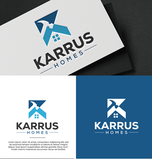 Logo Design by Graphixpointt for Karrus Homes | Design: #37769767