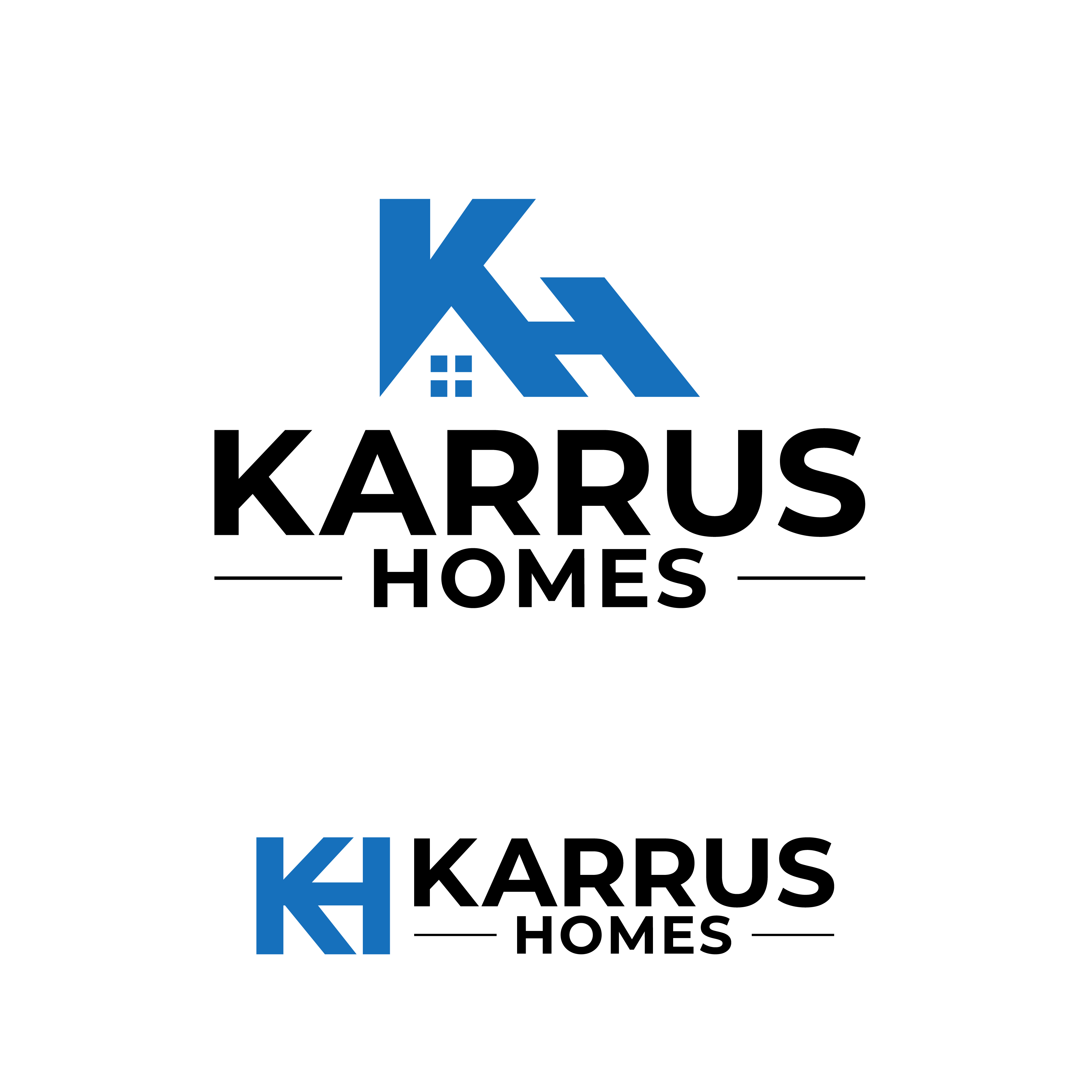 Logo Design by Designer Nayem for Karrus Homes | Design #37774693
