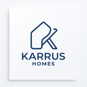 Logo Design by Luthfiii for Karrus Homes | Design: #37801189