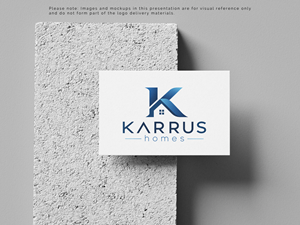 Logo Design by ZaynAdam for Karrus Homes | Design: #37772155