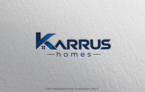 Logo Design by ZaynAdam for Karrus Homes | Design: #37787354