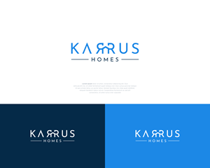 Logo Design by ulafra© for Karrus Homes | Design: #37769338