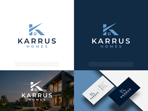 Logo Design by COLOUR CREATIVE for Karrus Homes | Design: #37802860