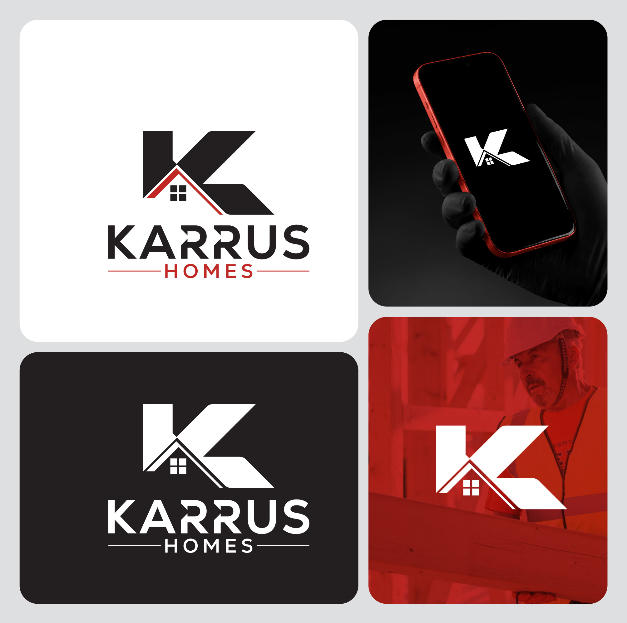 Logo Design by yellowdot for Karrus Homes | Design #37769222