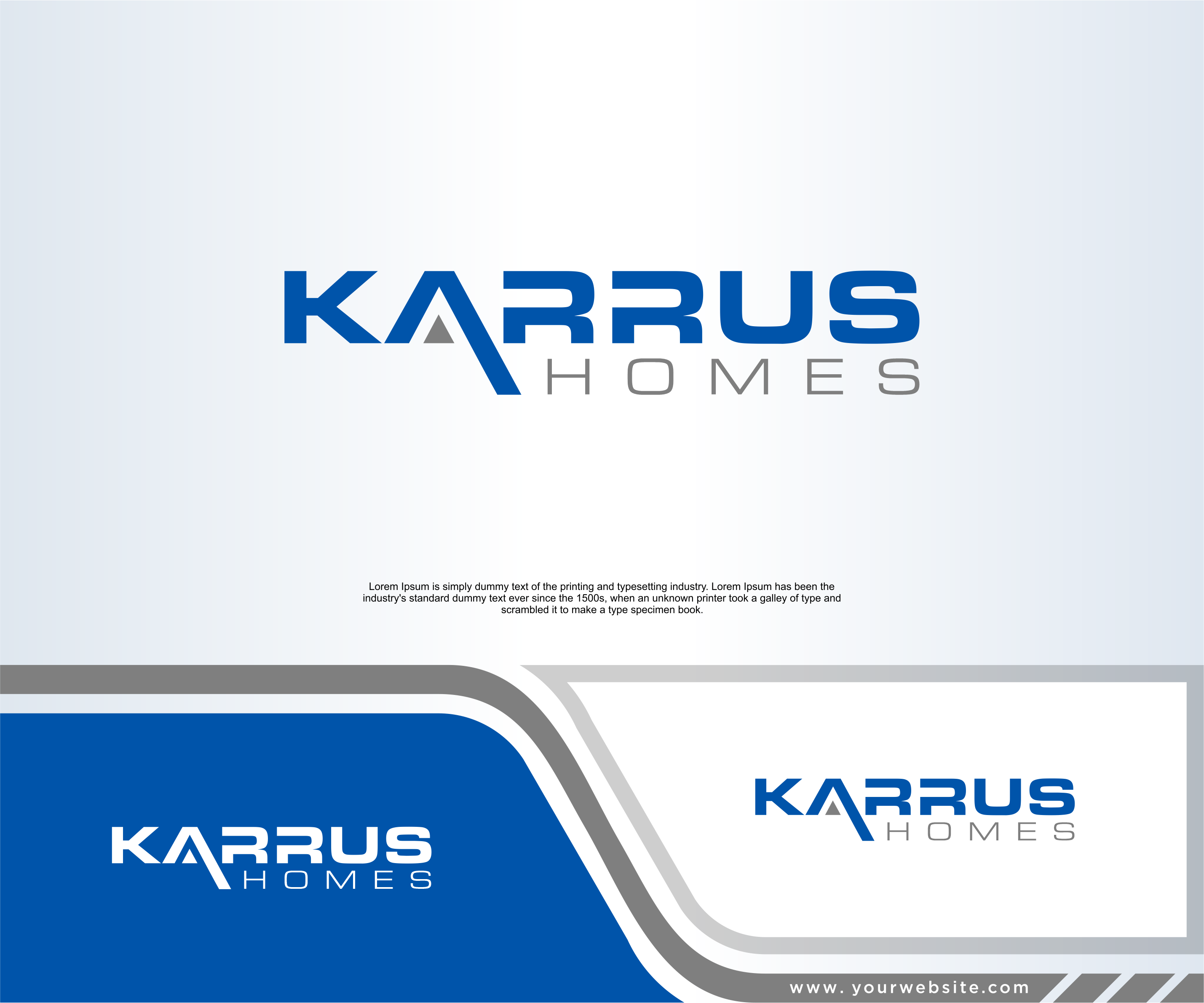 Logo Design by IKI IKU for Karrus Homes | Design #37781096