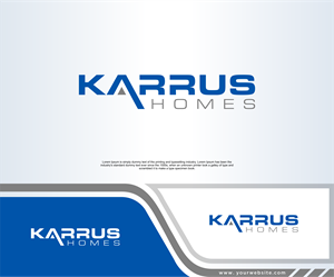 Logo Design by IKI IKU for Karrus Homes | Design: #37781096