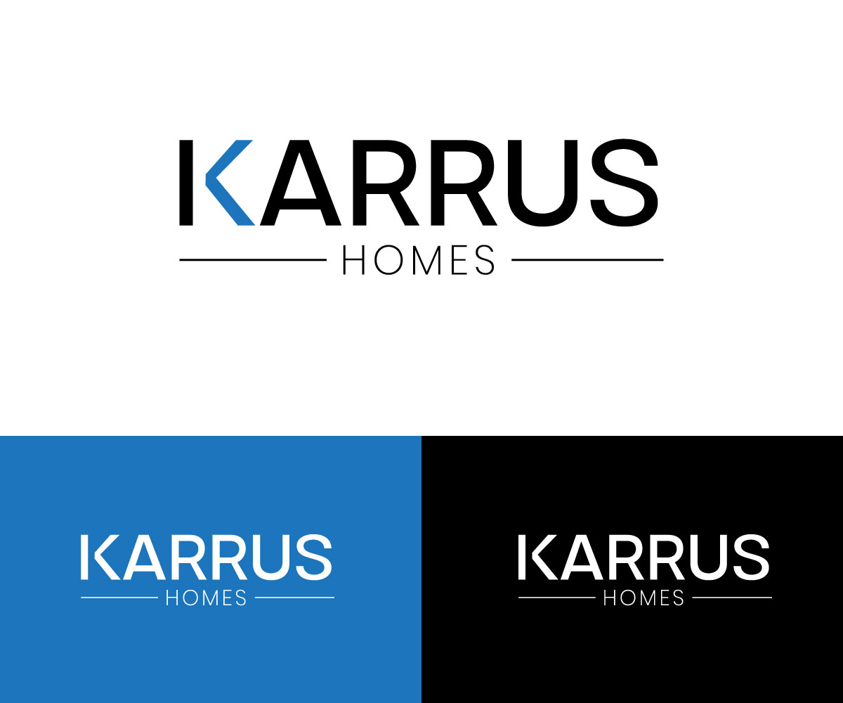 Logo Design by DesignMaker 2 for Karrus Homes | Design #37787259