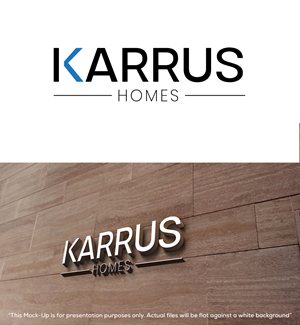Logo Design by DesignMaker 2 for Karrus Homes | Design: #37787262
