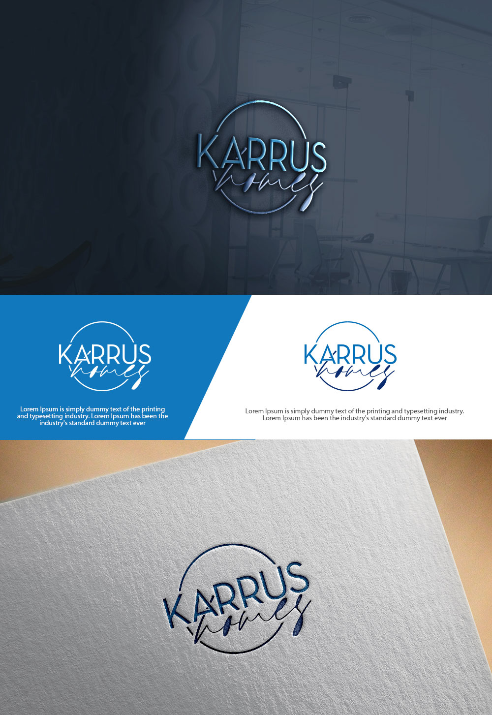 Logo-Design von sulemani   creation für Karrus Homes | Design #37772984