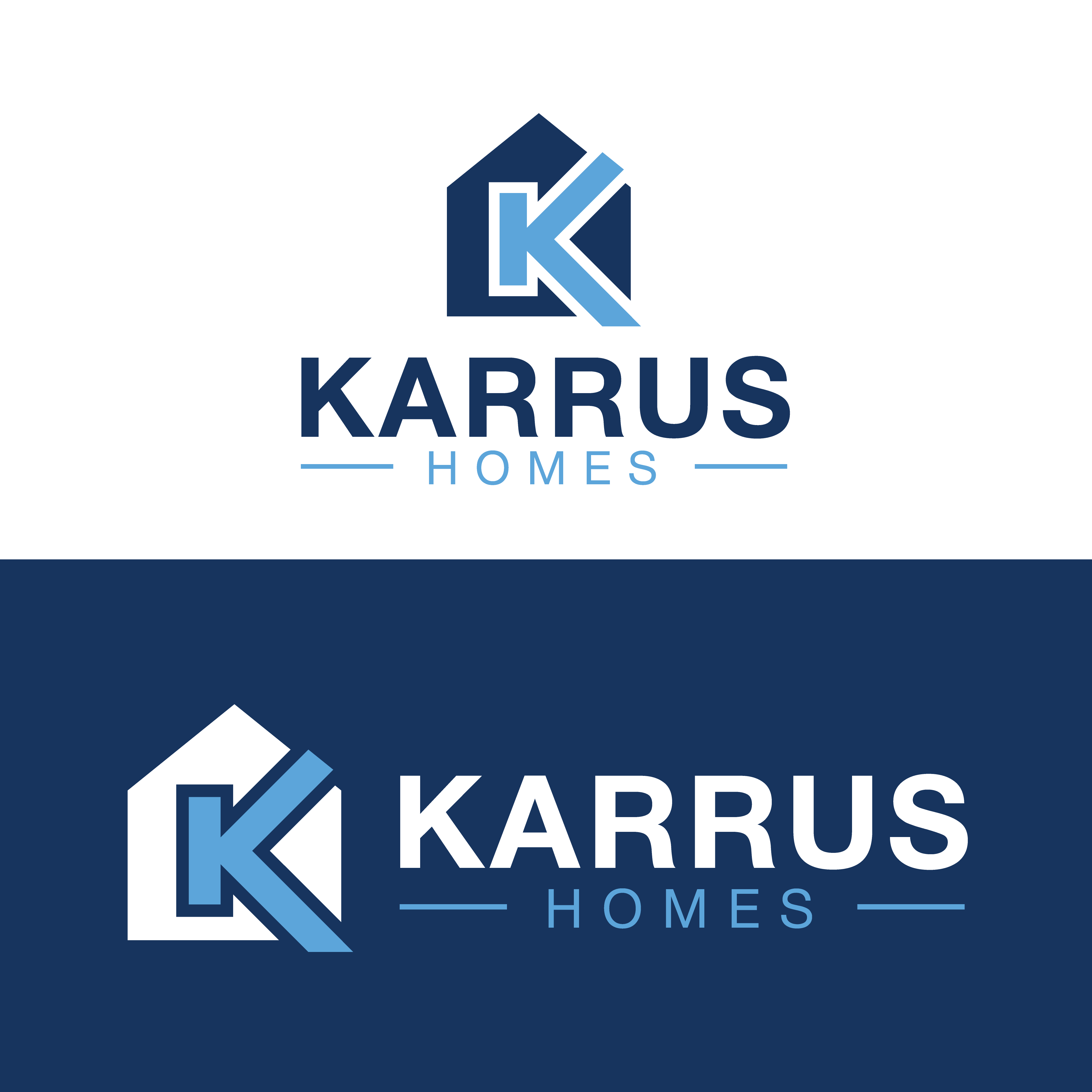 Logo Design by Casey Kelechi for Karrus Homes | Design #37796490
