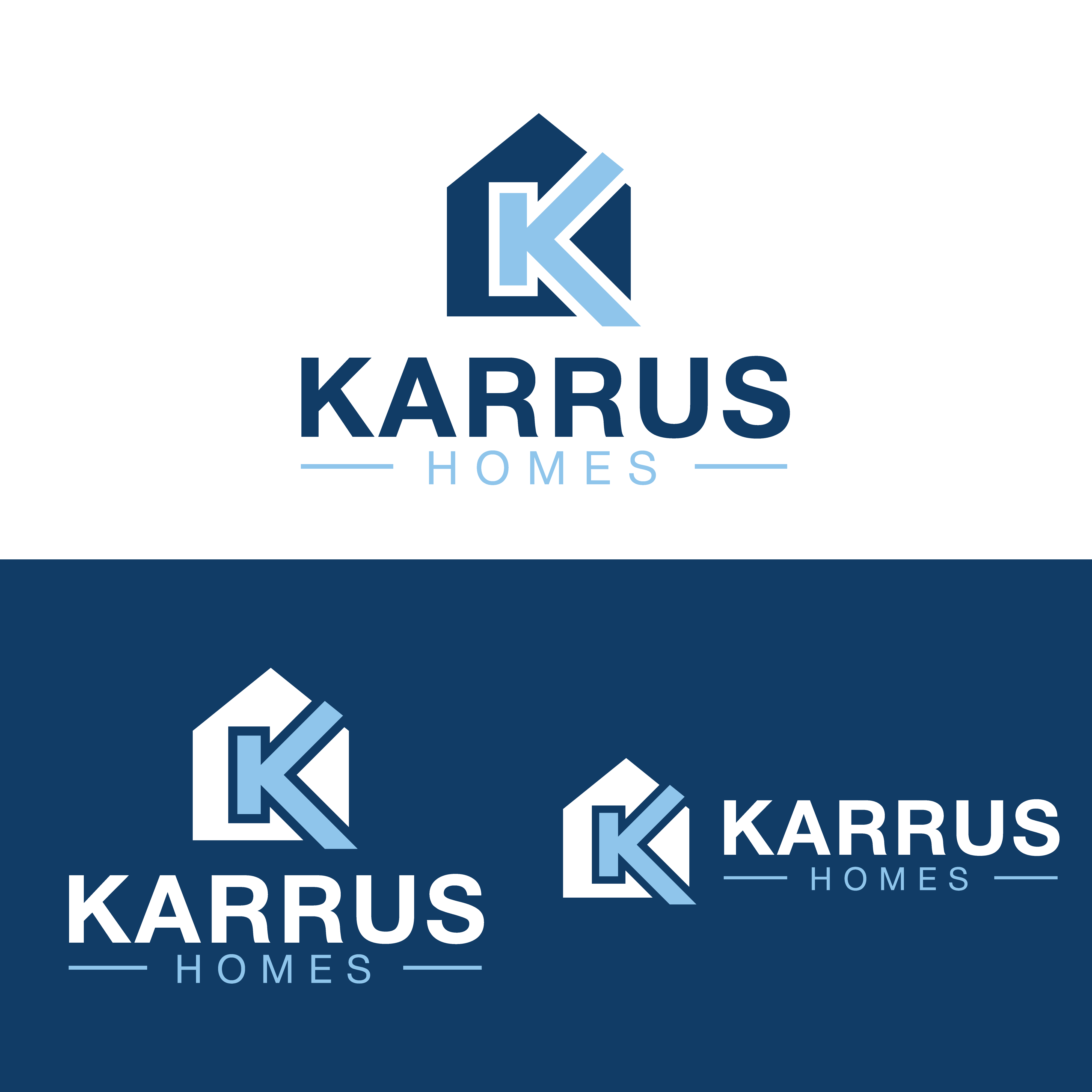 Logo Design by Casey Kelechi for Karrus Homes | Design #37796492
