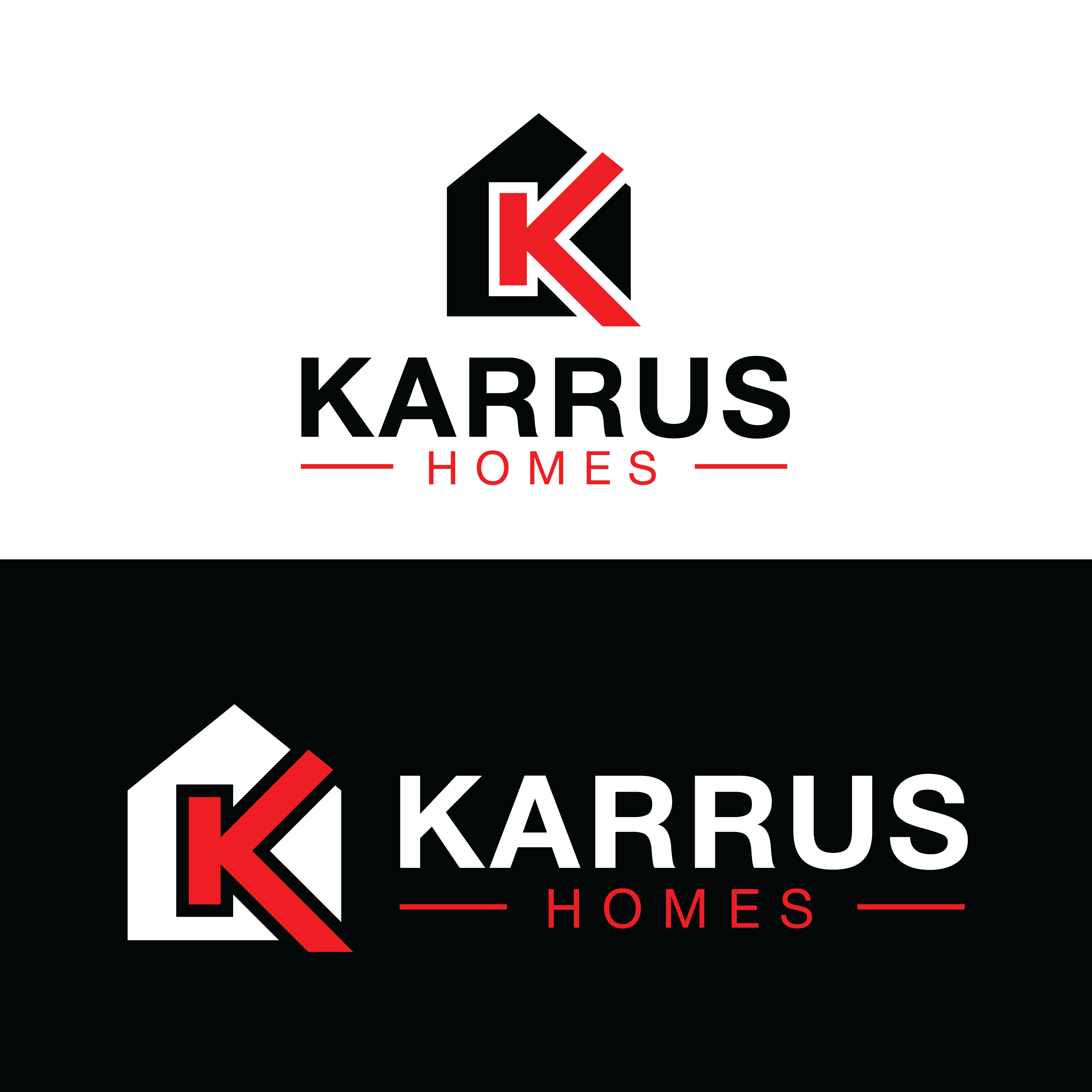 Logo Design by Casey Kelechi for Karrus Homes | Design #37800704