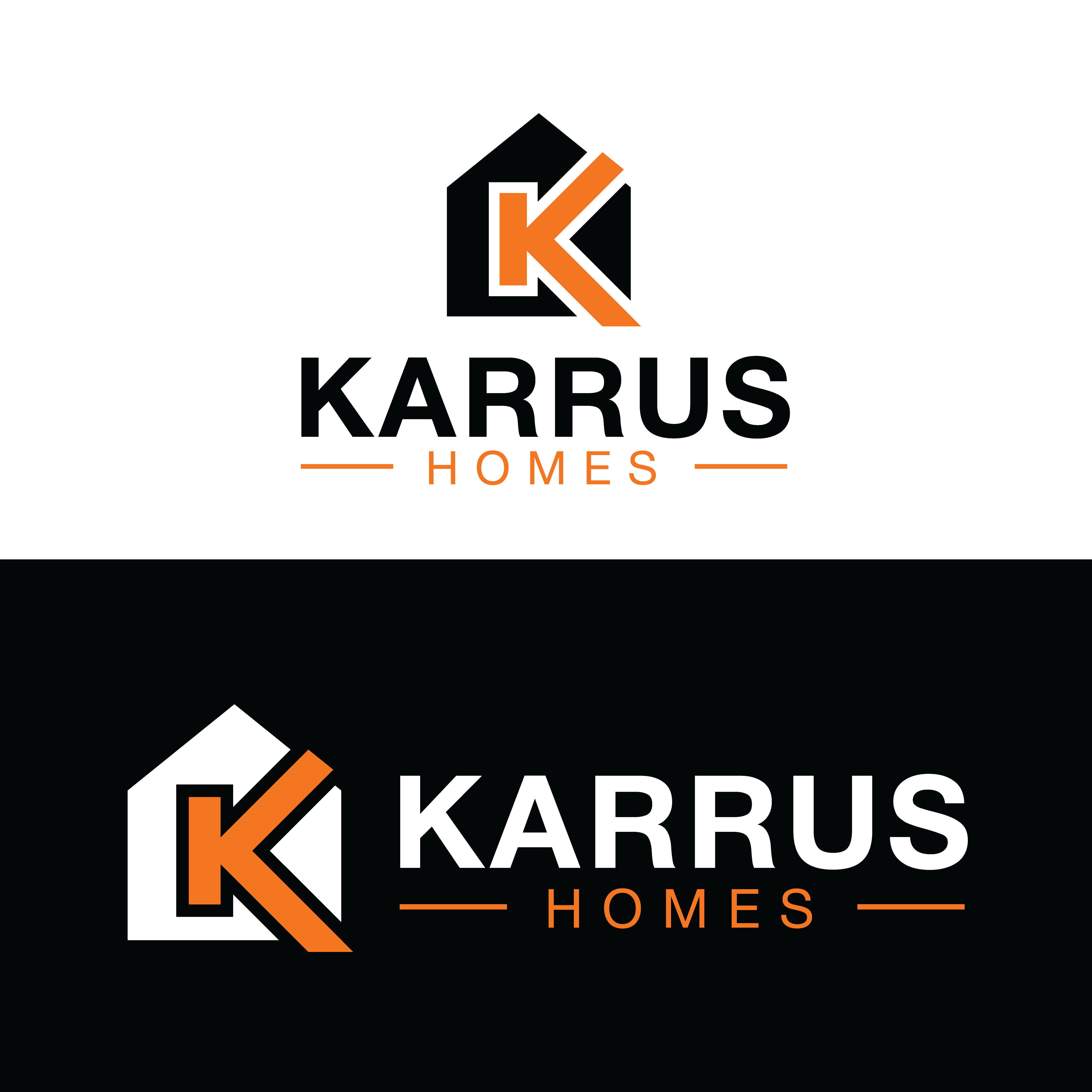 Logo Design by Casey Kelechi for Karrus Homes | Design #37800705