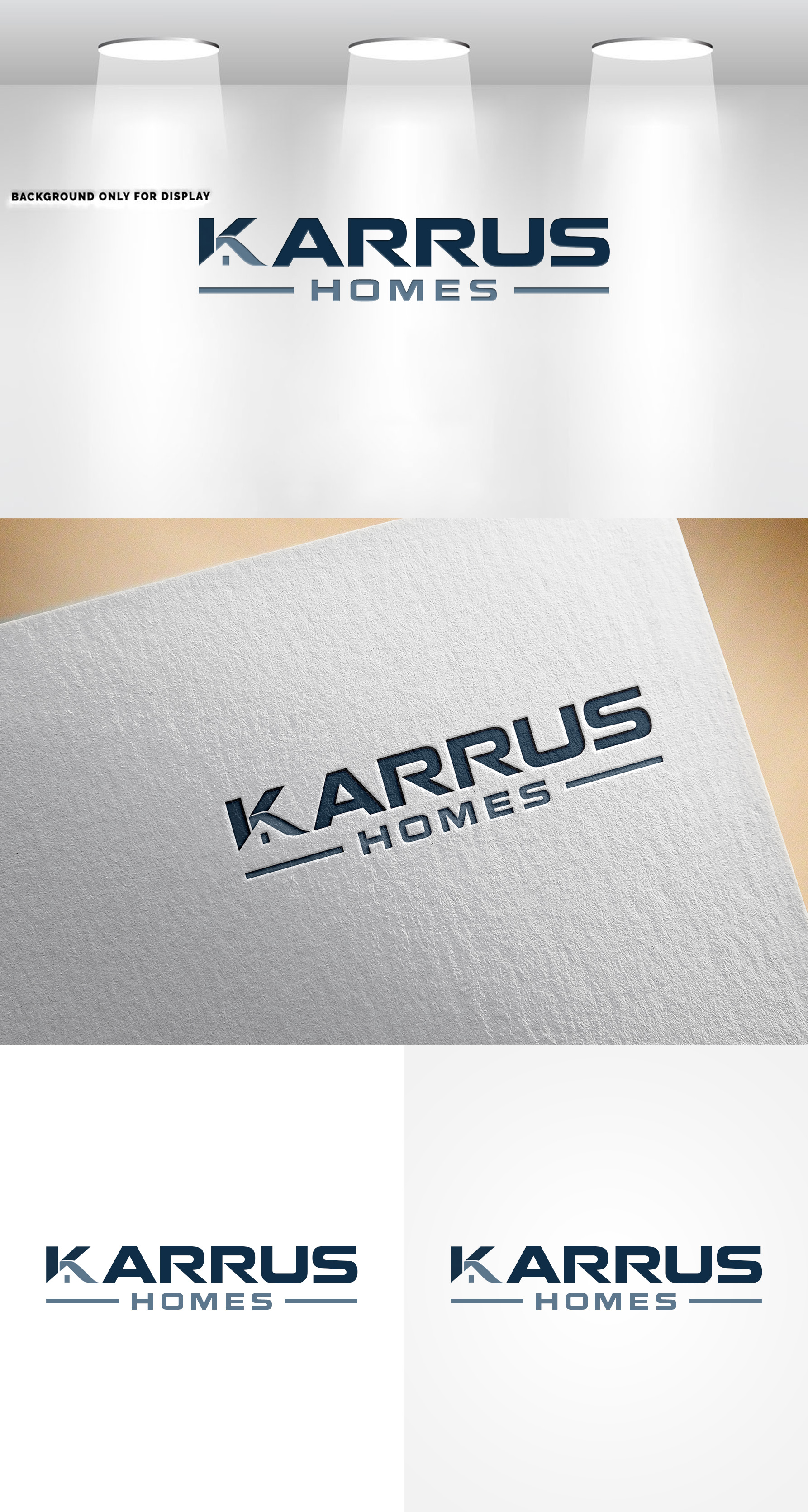 Logo Design by Joseph Robert for Karrus Homes | Design #37773201