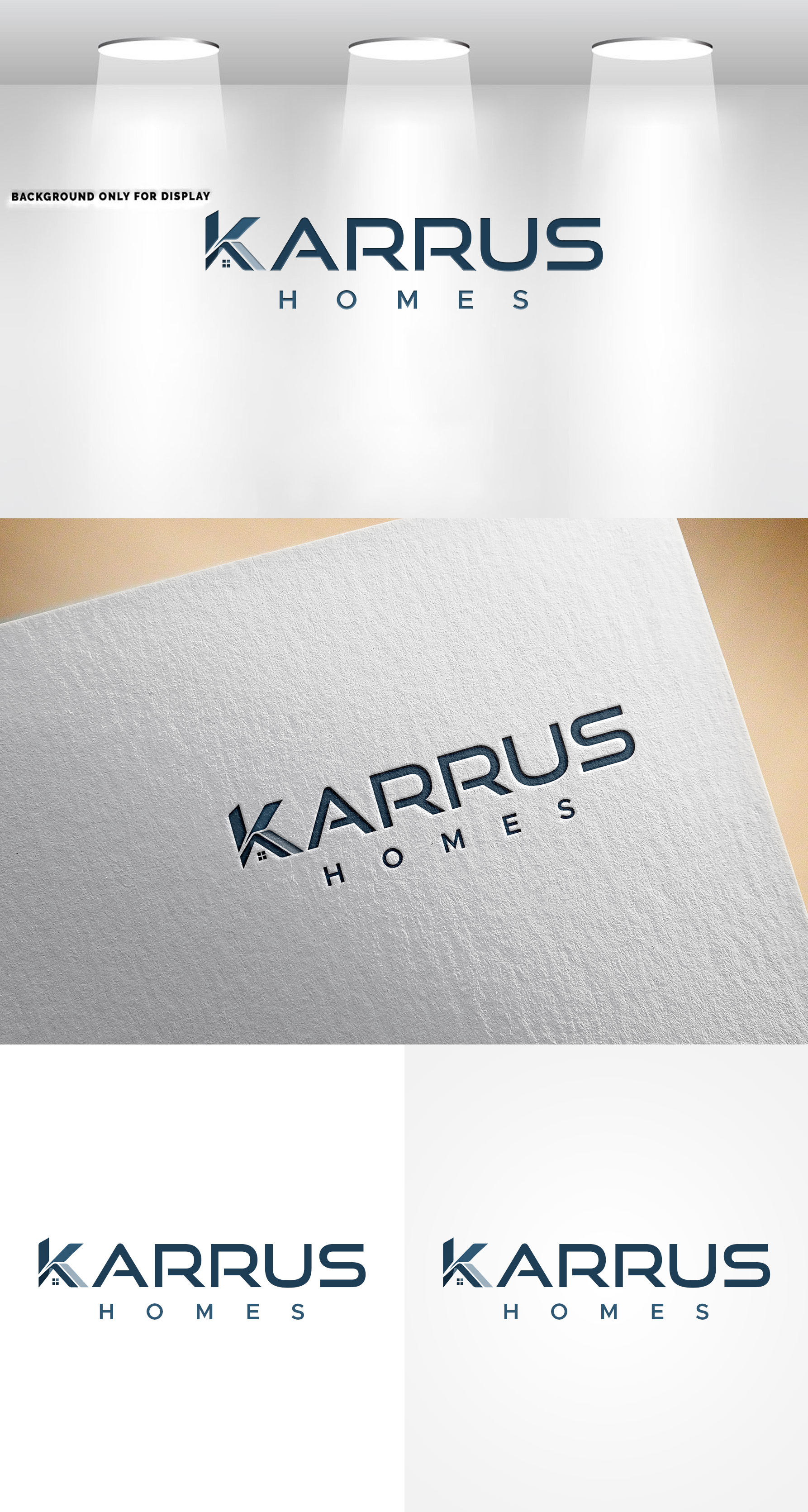 Logo Design by Joseph Robert for Karrus Homes | Design #37773262