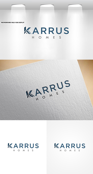 Logo Design by Joseph Robert for Karrus Homes | Design: #37775413