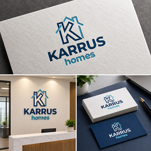 Logo Design by WahDesign for Karrus Homes | Design: #37787822