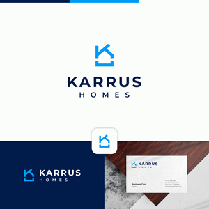 Logo Design by Dell_a.Design for Karrus Homes | Design: #37773412