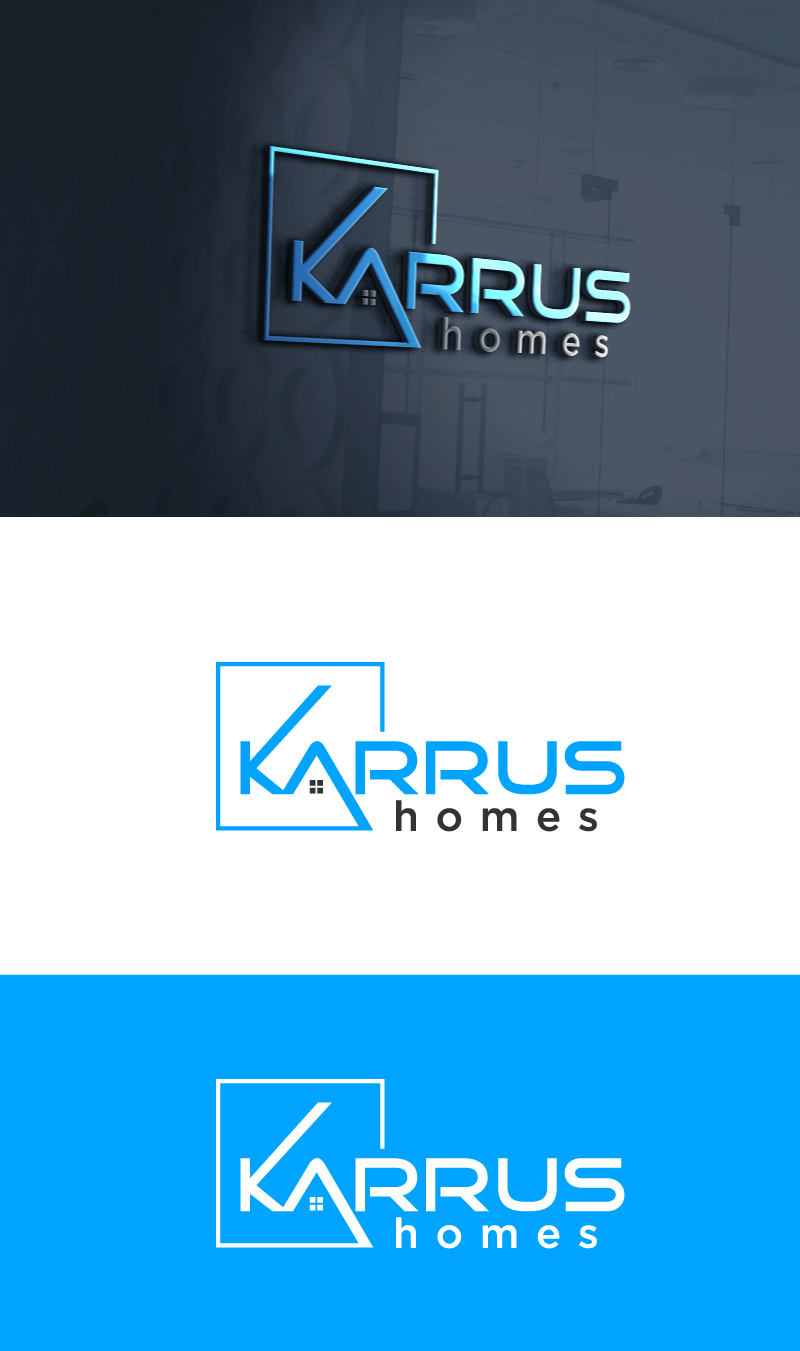 Logo Design by VisionCraft™ for Karrus Homes | Design #37796348
