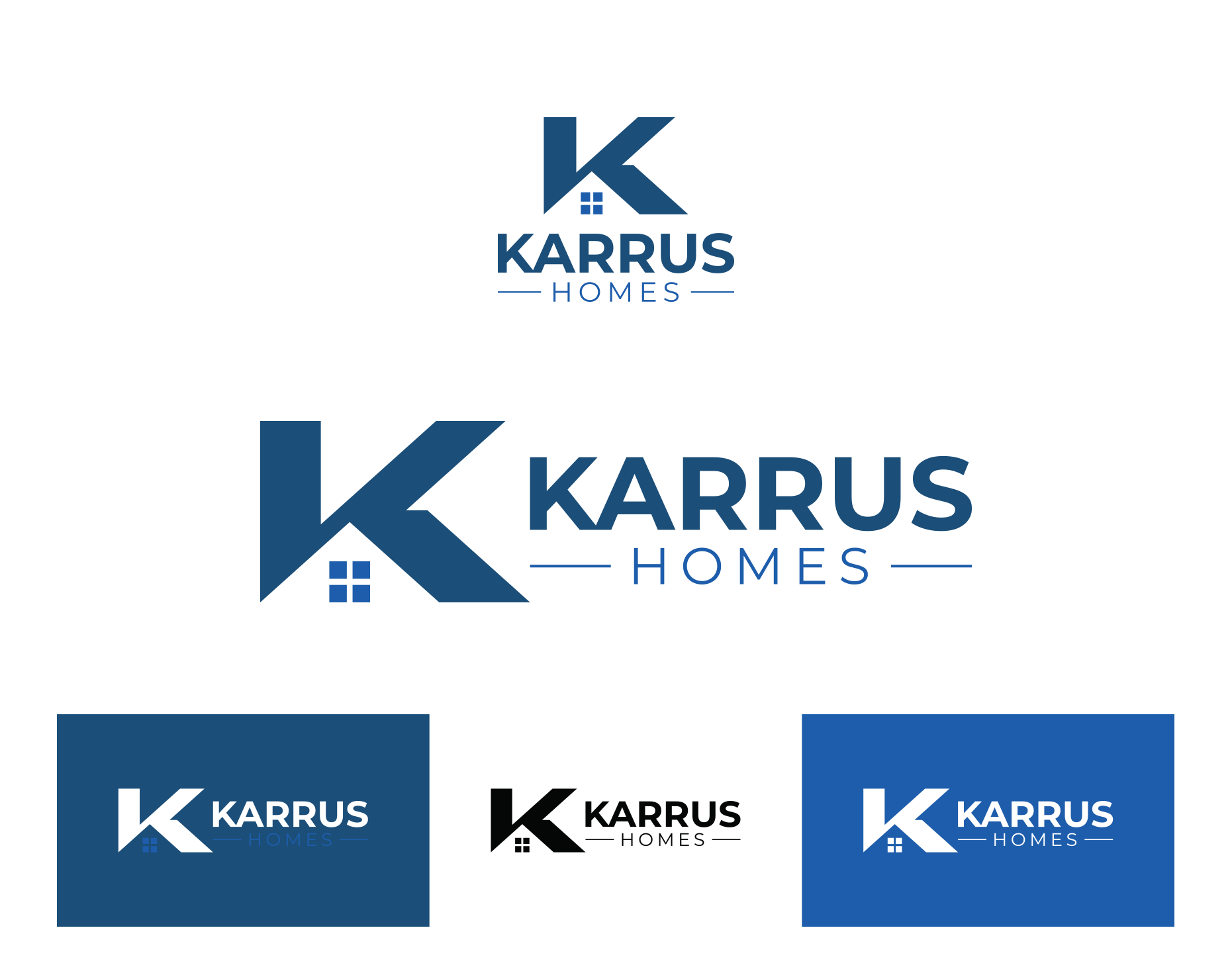Logo Design by Bo3nk for Karrus Homes | Design #37772842
