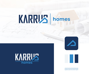 Logo Design by DesignShaper for Karrus Homes | Design: #37770309