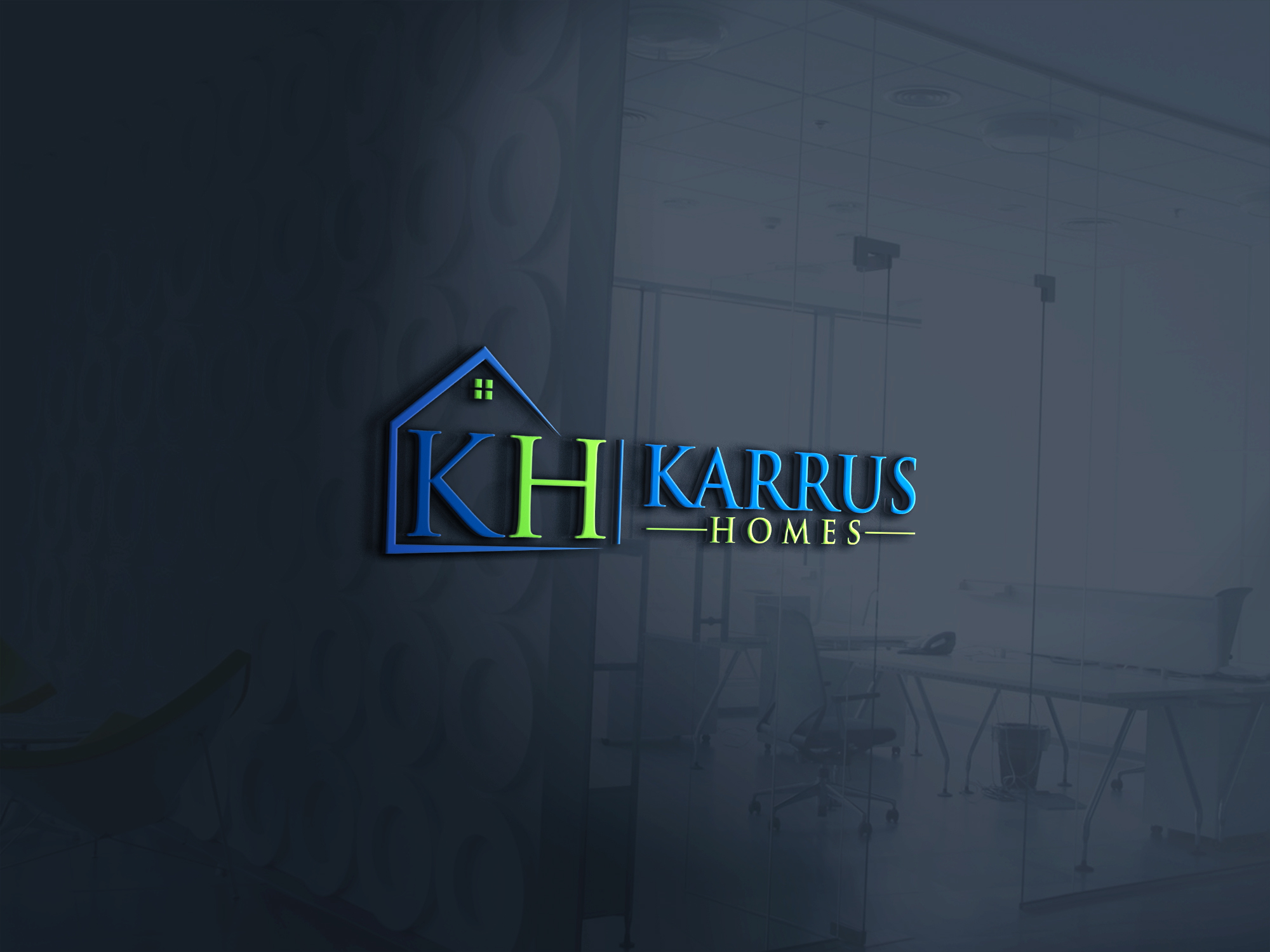 Logo Design by Pixel creative design for Karrus Homes | Design #37773096
