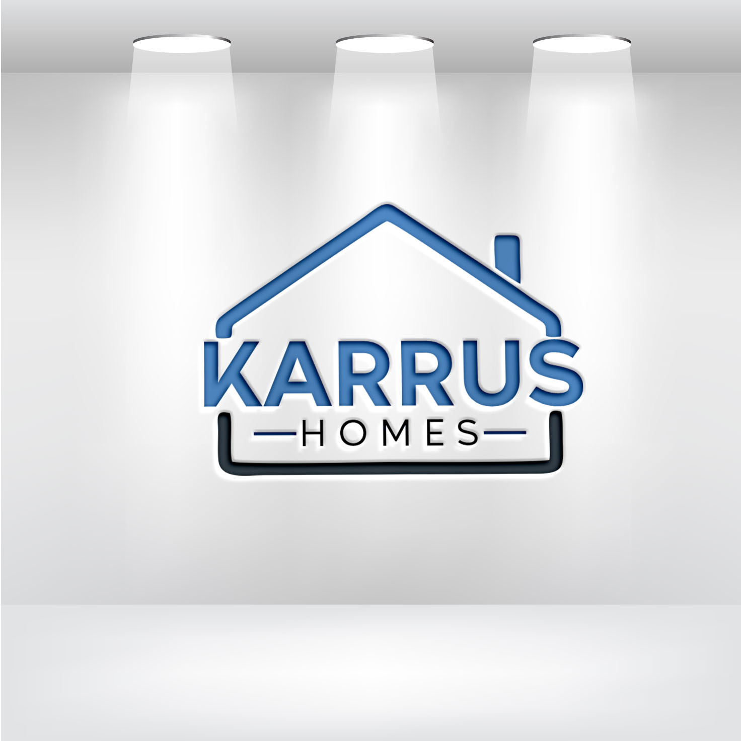 Logo Design by Pixel creative design for Karrus Homes | Design #37801238
