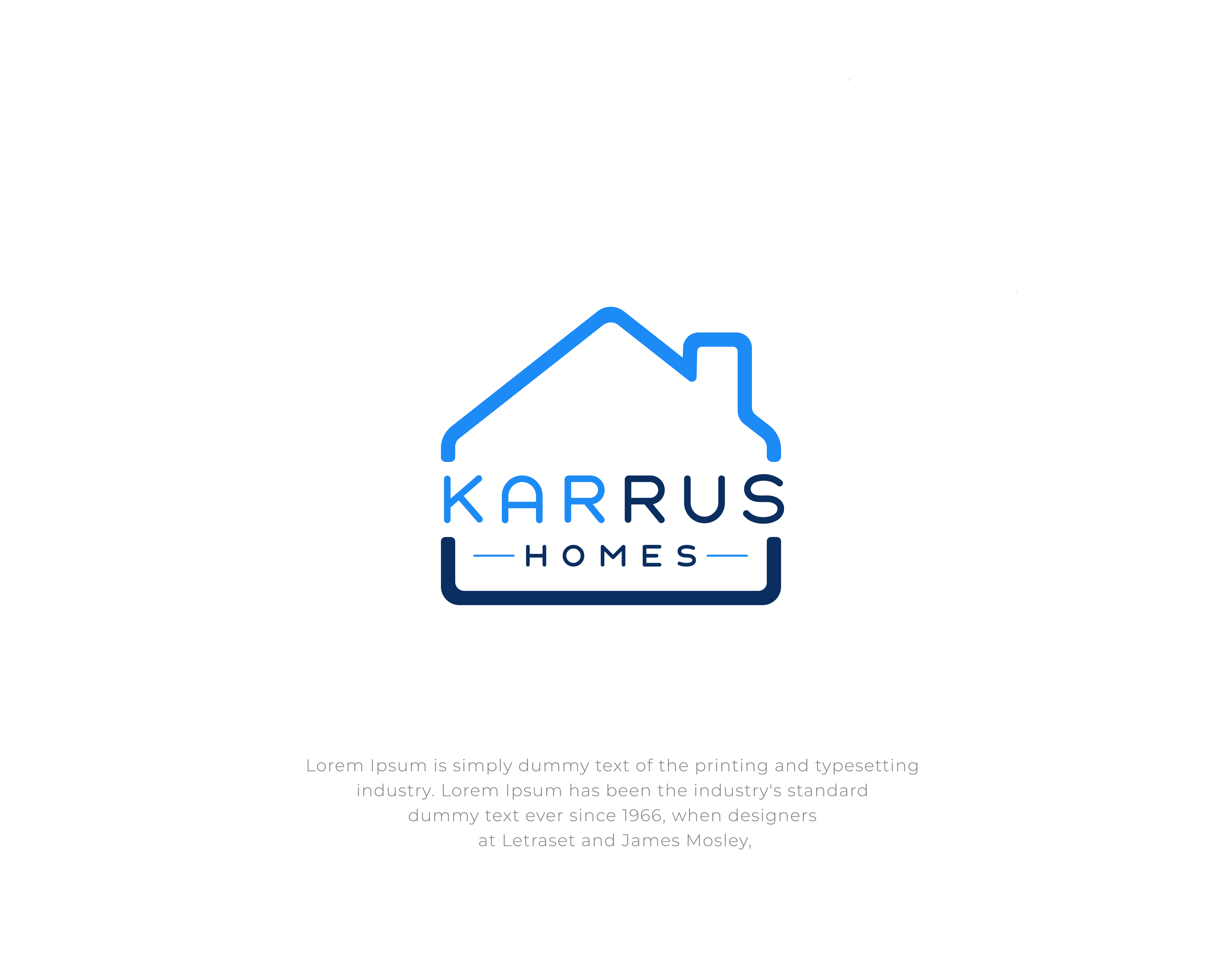 Logo Design by Logo Maker Zone for Karrus Homes | Design #37801696